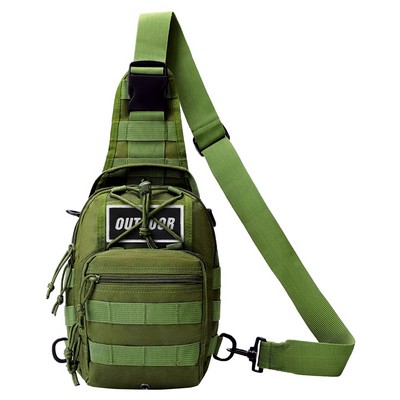 Outdoor Tactical Sling Bag Backpack ( 7" X 11" X 5" )