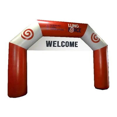 20' Inflatable Hexagonal Arch w/banner