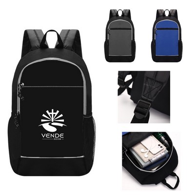 School Backpack With Earpod Slot