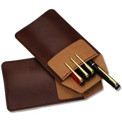 PU Leather Pen Sleeve Case