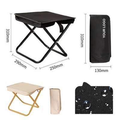 Small Portable Aluminum Folding Stool