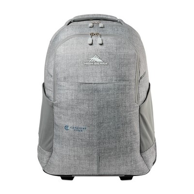 High Sierra® Powerglide Pro Wheeled Backpack - Silver Heather