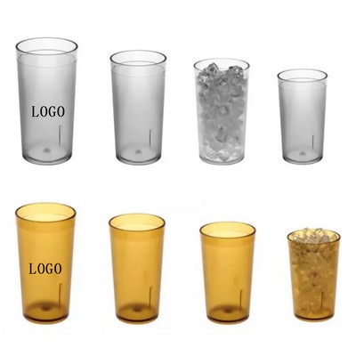 Lightweight Reusable Stackable Beverage Tumblers