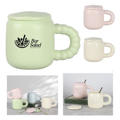 11Oz. Candy Colored Ceramic Mug