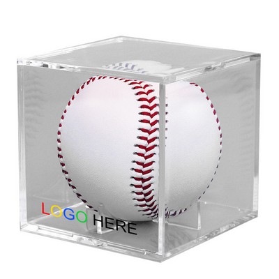 Baseball Display Case Acrylic Box