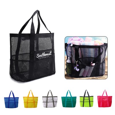 Mesh Beach Tote Bag