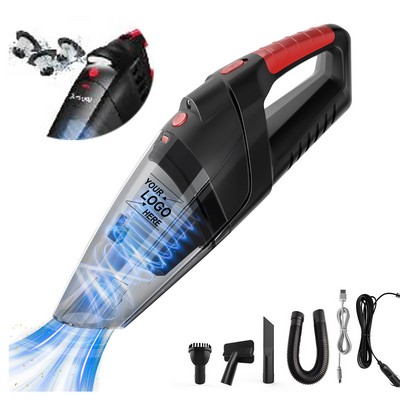 Portable Car Vacuum Cleaner with LED Light