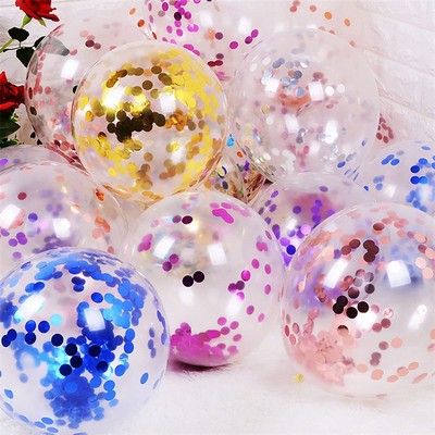 Birthday Party Sequin Balloons