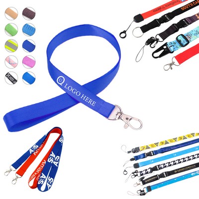 Polyester Hook Lanyard