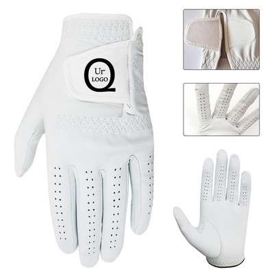 Lambskin Breathable Lightweight Golf Gloves