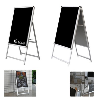 Vertical Metal Frame Blackboard