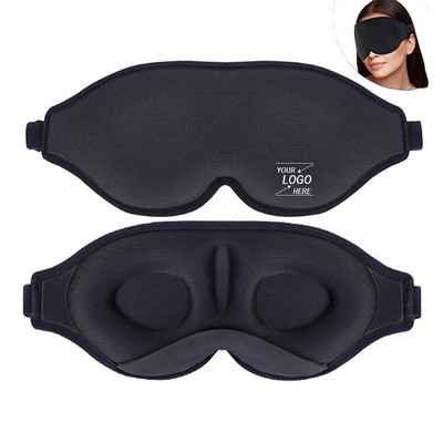 3D Contoured Memory Foam Sleep Mask