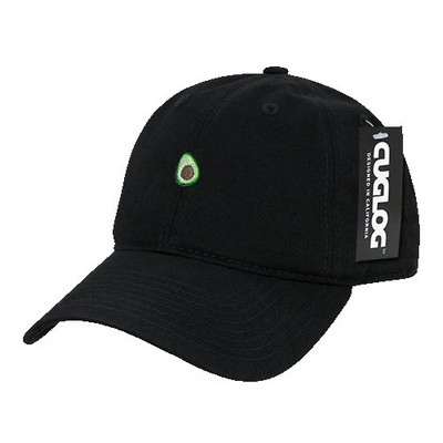 Avocado Guacamole 100% Cotton Baseball Cap