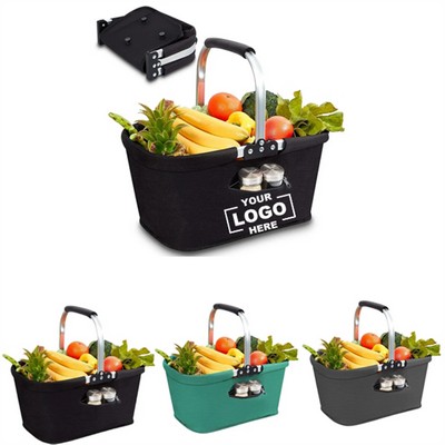 Foldable Grocery and Picnic Basket