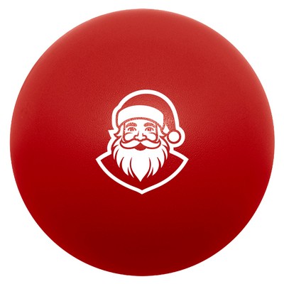 Santa Round Stress Ball