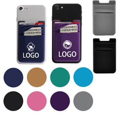 Cell Phone Pocket Self Adhesive Card Holder