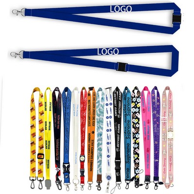 Light Metal Clip Lanyard