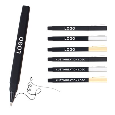 Black Abs Plastic Gel Pen