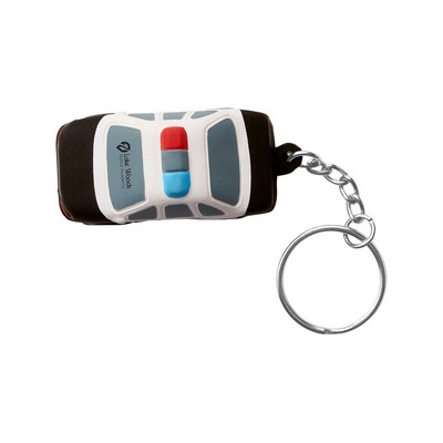 Police Car Stress Reliever Keychain