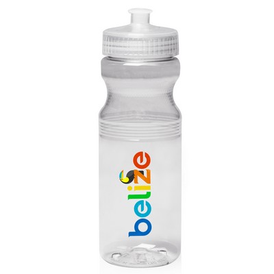 Poly-Clear Bike Water Bottles 24 oz