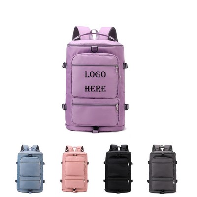 Large Capacity Multifunctional Dry Wet Separation Backpack