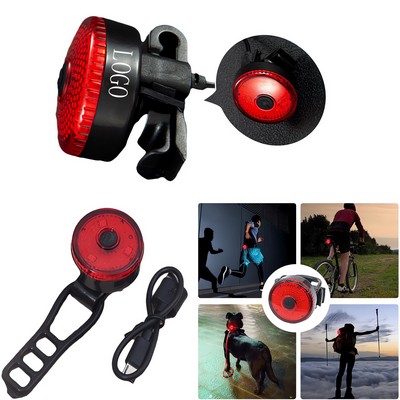 Waterproof USB Rechargeable Bicycle Tail Light