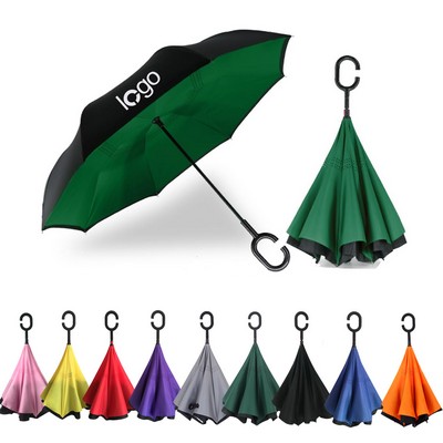 Inverted Reverse Upside Down Umbrella