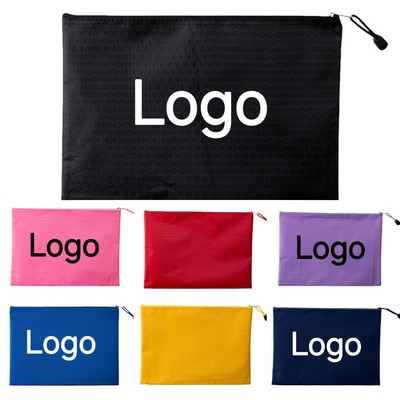 A4 Zipper File Bags