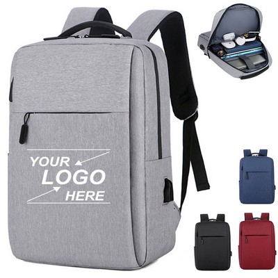 15.6 Inch Waterproof Travel Laptop Backpack for Men