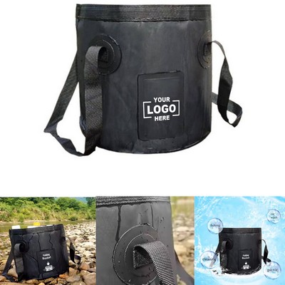 12L Collapsible Water Bucket for Camping & Outdoor Use