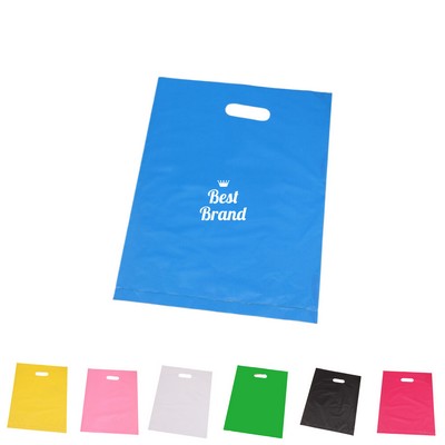 Die Cut Merchandise Plastic Shopping Bags