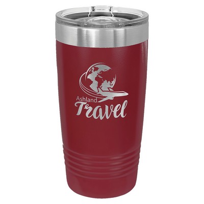 Maroon Polar Camel Ringneck 20 oz Tumbler w/Slider Lid