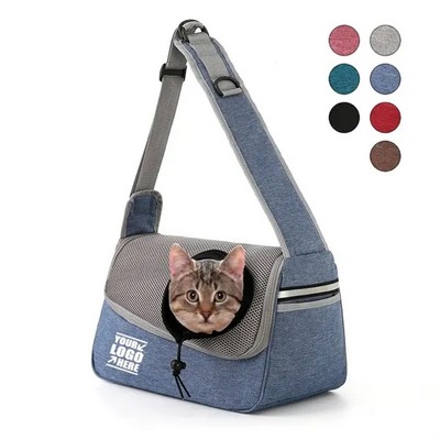 Travel Crossbody Breathable Pet Bag