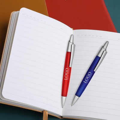 Promotional Colorful Barrel Translucent Ballpoint Pen