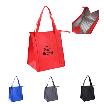 Large Non-Woven Insulated Lunch Tote Bags