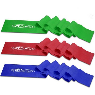 Natural Latex Yoga Flat Stretch Resistance Band