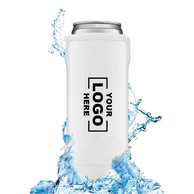 Slim Can Cooler 12 oz Stainless Steel Insulated Tumbler