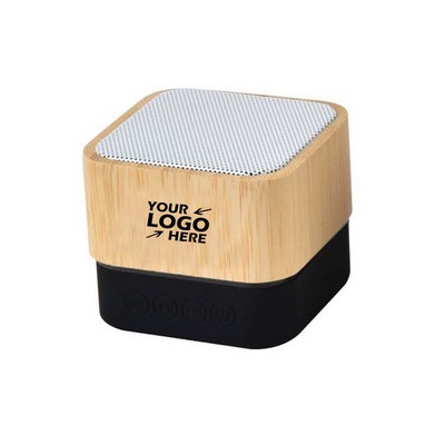 Bamboo Waterproof Wireless Speaker