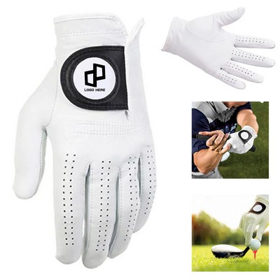 Lambskin Wear Resistant Breathable Golf Gloves