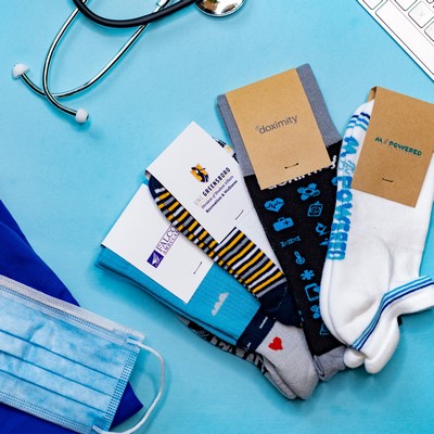 Regular Doctor Socks - Comfortable Footwear for Medical Professionals - American Made