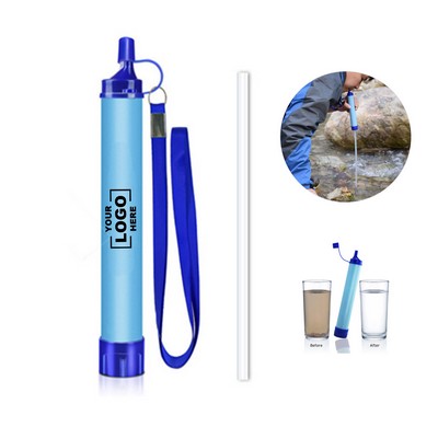 Portable Survival Water Filter Straw