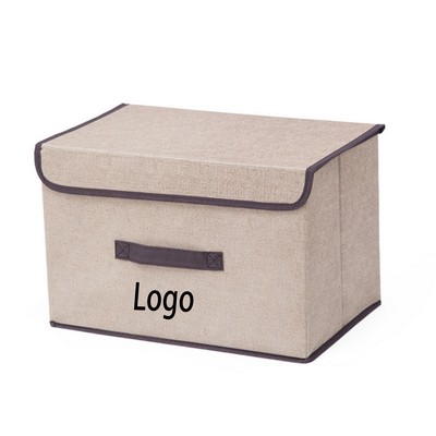 Folding Clothing Storage Box with Lid