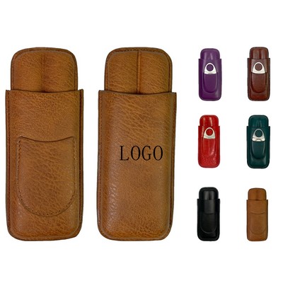 Leather Cigar Case