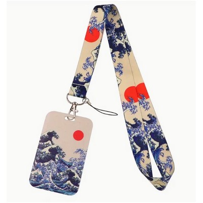 Fashion Lanyard and ID Holder Set