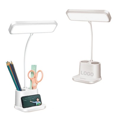 LED Desk Lamp with Pen Holder Storage