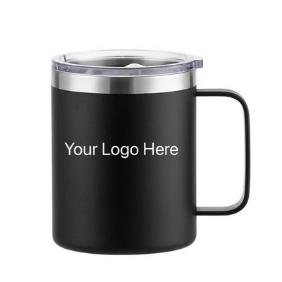 14oz Stainless Steel Mug with Handle