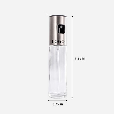 Stainless Steel Press Oil Bottle