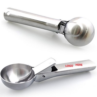 Stainless Steel Ice Cream Spoon Ball Maker Scoop