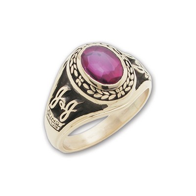 Legendary Series Women's Oval Collegiate Ring