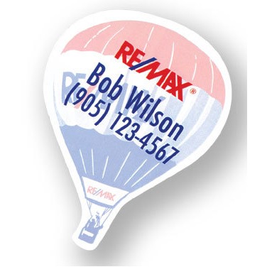 Hot Air Balloon Shape Magnet (3 5/8"x2 3/4")